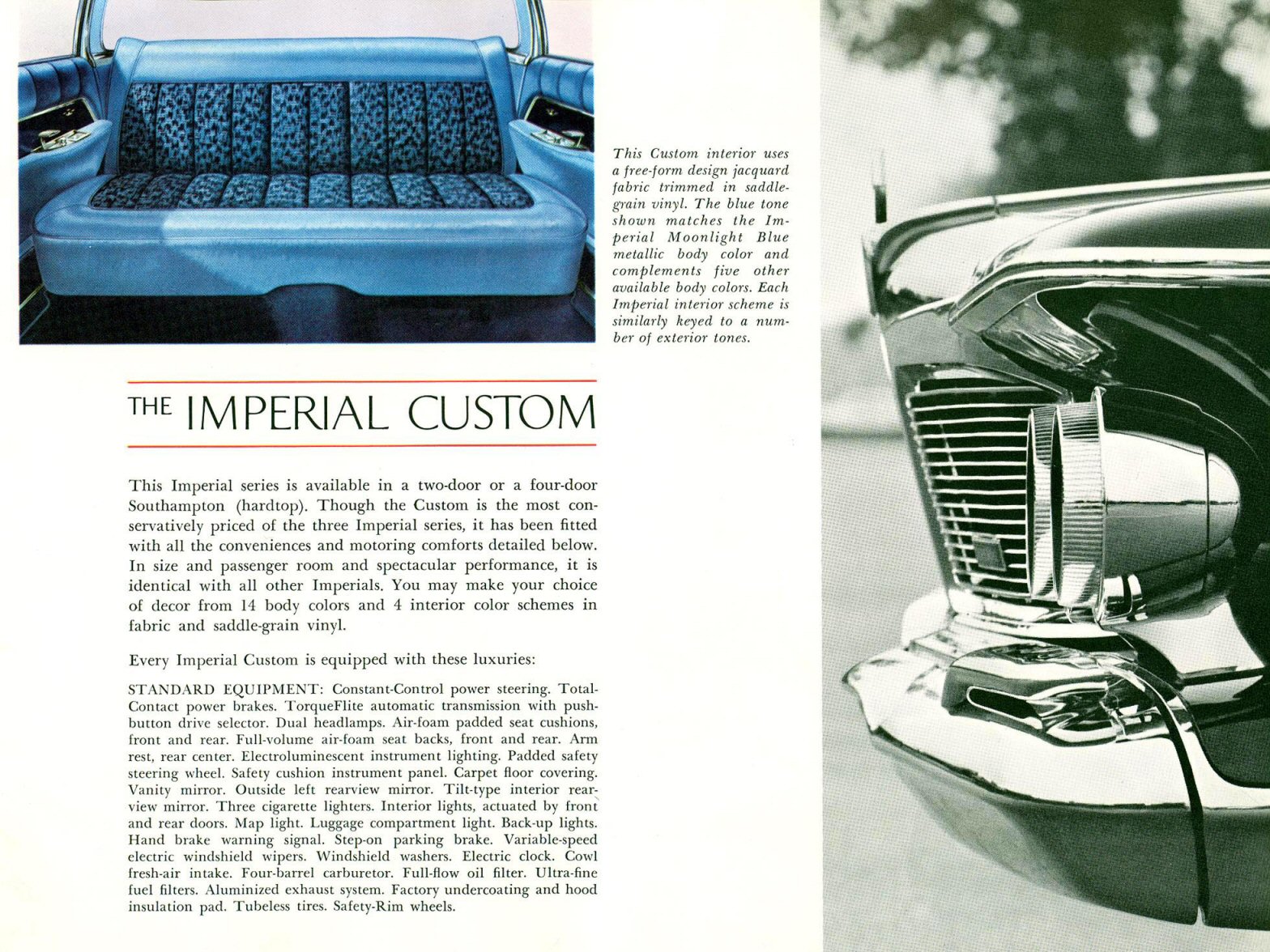 1962 Chrysler Imperial Brochure Page 7